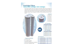 Carbon GAC Cartridges