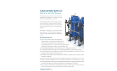 Industrial Water Softeners SF-100S Series 