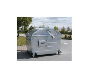 Model MGB 4,5 m³ - Metal Refuse Container