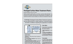 Filtronics - Packaged Surface Water Treatment Plants Brochure
