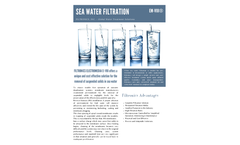 SEA WATER FILTRATION