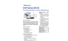 EM-Pure - E4H Series 60 Hz - Reverse Osmosis Machine - Brochure