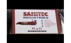 Sanitec Industries Efficacy Test in Maryland utilizing Swine Video