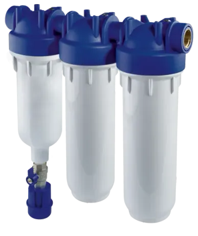 Rain Harvesting WFRW31 - 10 Inch Self-Cleaning Three-Stage Water Filter ...