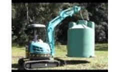 Sewerage System Installation Video