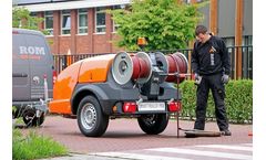 ROM Smart - Model PRO - High-Pressure Sewer Cleaning Trailer