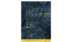 Model Stat Pack - Sorting and Analyzes SoftwareBrochure