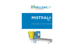 Pellenc Mistral+ - Model QC - Material Sorting Machine Brochure