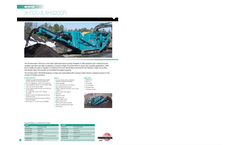 Trakpactor - Model 320 & XH320SR - Mobile Impact Crusher Brochure