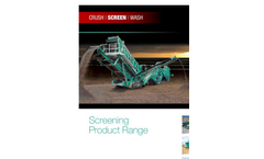 Powerscreen® Mobile Screening Range