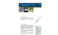 Smartec - Model FBG - MuST Deformation Sensor - Brochure