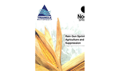 Large Rain Gun Turbine Type Sprinklers- Brochure
