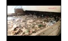 Sorting of SRF (Solid Recovered Fuel) / RDF (Refuse Derived Fuel) -- Waste Treatment - Video