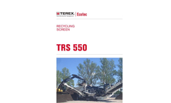 Model TRS 550 - Recycling Screen Brochure