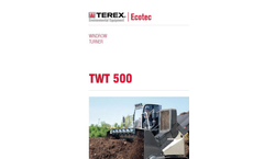 Model TWT 500 - Windrow Turner Brochure