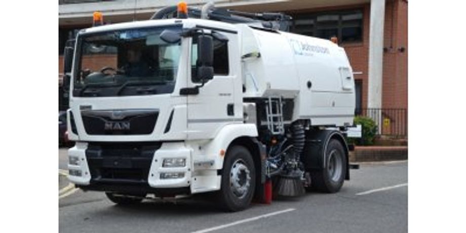 Johnston Sweepers VT801 Truck Mounted Road Sweeper