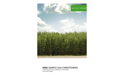 MAK 10-2 - Sample Gas Conditioning Systems- Brochure