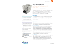 Sensus Ally - Electromagnetic Flow Measurement Water Meters  Brochure