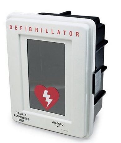 Allegro - Model 9801-88 T-101 - Plastic Defibrillator Wall Case