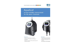 AquaScat - Model 2 P - On-Line Turbidimeter - Brochure