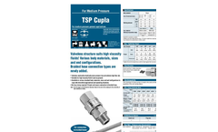 Cupla - Model TSP - Medium Pressure Low Pressure Quick Connect Couplings -Brochure