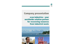 Econ Industries Company Profile - Brochure