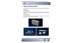 Alumina Ceramics Bricks - Datasheet