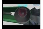Automatic cleaning magnet removes small metal particles (≥30 µm) from powders and granulates Video