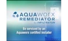 Septic Tank Aquaworx Remediator by Infiltrator Installation Video