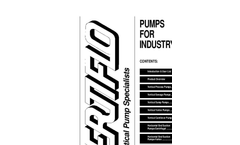 Industrial Trash Handling & Solids Handling Self-Priming Centrifugal Pumps Brochure