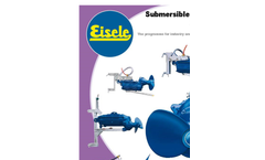 Eisele - Model GTW - Submersible Mixers - Brochure