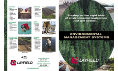 Layfield - Model 635FR - Evaporation/Algae Control Floating Covers - Brochure