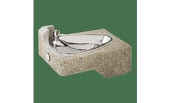 Haws - Model 1047 - ADA Vandal-Resistant Concrete Wall Mount Drinking Fountain