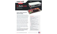 ZumLink - Model Z9 - IQ Edge Intelligent Radio - Brochure