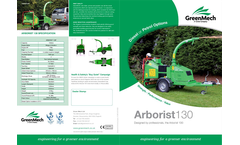Arborist - 130 - Wood Chipper - Brochure