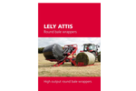 Lely Attis PT Trailed Round Bale Wrappers Brochure