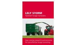 Lely Storm 130 P Four Feed Rollers for Choppers Brochure