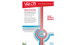 Valco Products Presentation - Brochure