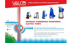  	Dernajo - Drainage Submersible Dewatering Electric Pumps Brochure