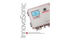 InnovaSonic Transit-Time Ultrasonic Flow Meters for Precise Liquid Flow Metering / BTU Measurement - Technical Datasheet