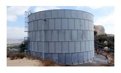 Precision Engineered Hot Dipped Galvanized Steel Storage Tanks
