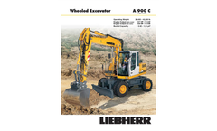 C Litronic - A 900 - Wheeled Excavators Brochure