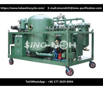 SINO-NSH - Model TF Series - Turbine Oil Purifier System