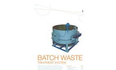 Batch Waste Treatment System