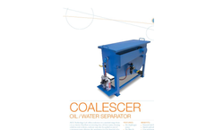 Coalescer Oil/Water Separator Brochure