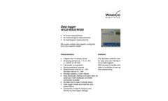 WindCom - Model W232/W325/W528 - Data Logger - Brochure