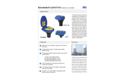 EchoSwitch - Model LU74-78 - Ultrasonic Level Switch & Controller Brochure