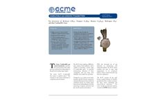 ACME Gas Post - Model 40-XP Series - Explosion Proof Combustible Gas Sensor-Transmitters - Brochure