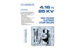 ACME - Model CEJWS Series - High Voltage Immersed Electrode Steam Boiler - Brochure