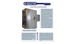 ACME - Model C-620 Series - Electric Steam Boiler - Brochure